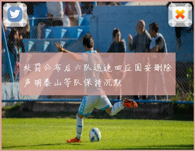 处罚公布后六队迅速回应国安删除声明泰山等队保持沉默