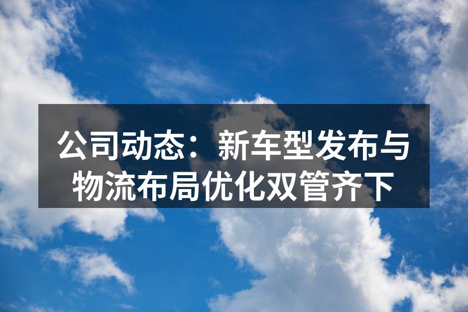 新车型发布会现场